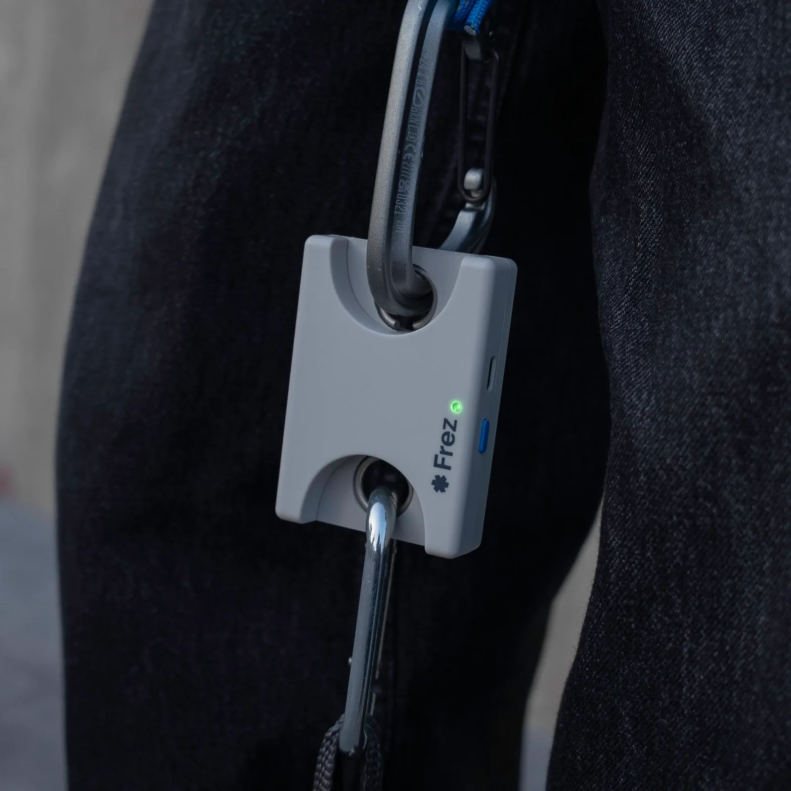 Frez Dyno device in use